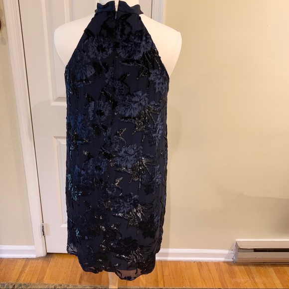 Sale NWT Elie Tahari Blue Midi Dress - Picture 7 of 8
